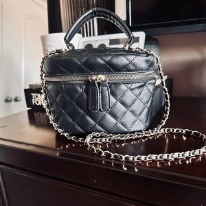 Mini Quilted Vanity W/ Strap